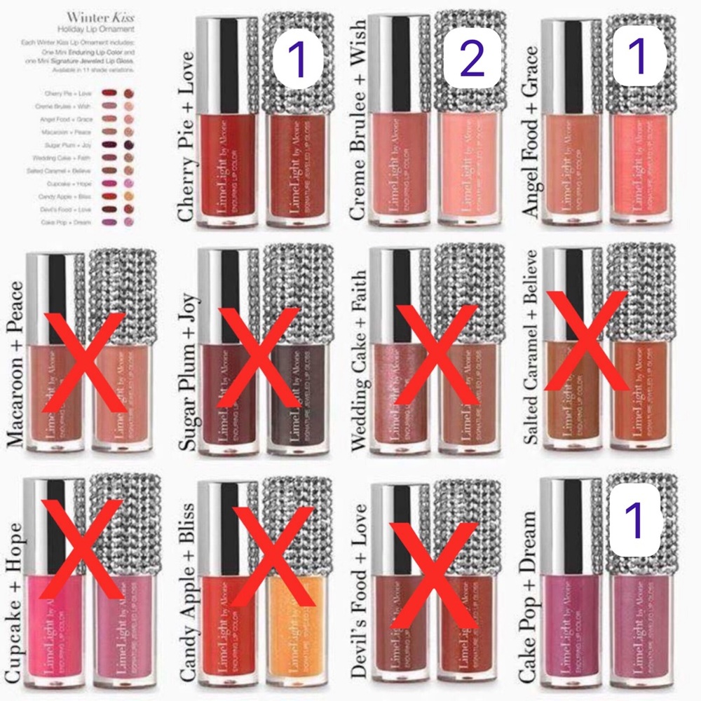 Limelight by alcone Mini Lip duos